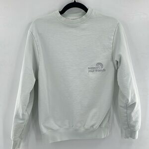 KROST Support Your‎ Friends Sweatshirt  Mint Green Small